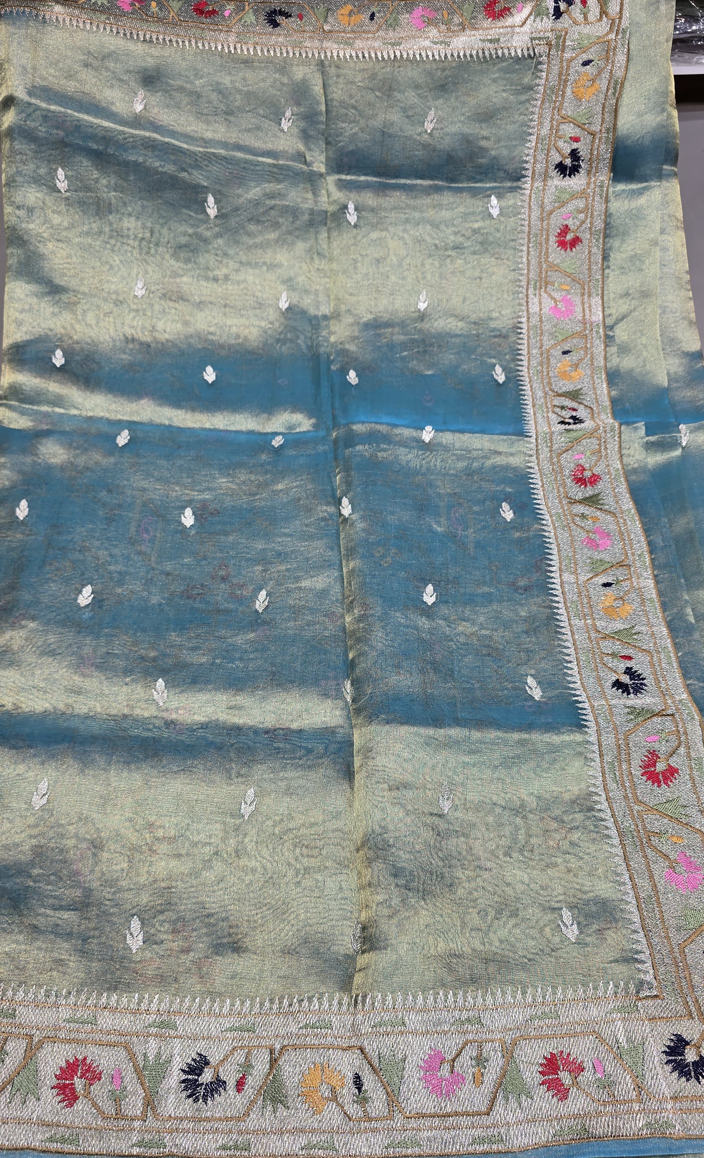 Pure Banarasi Tissue Saree - 7119