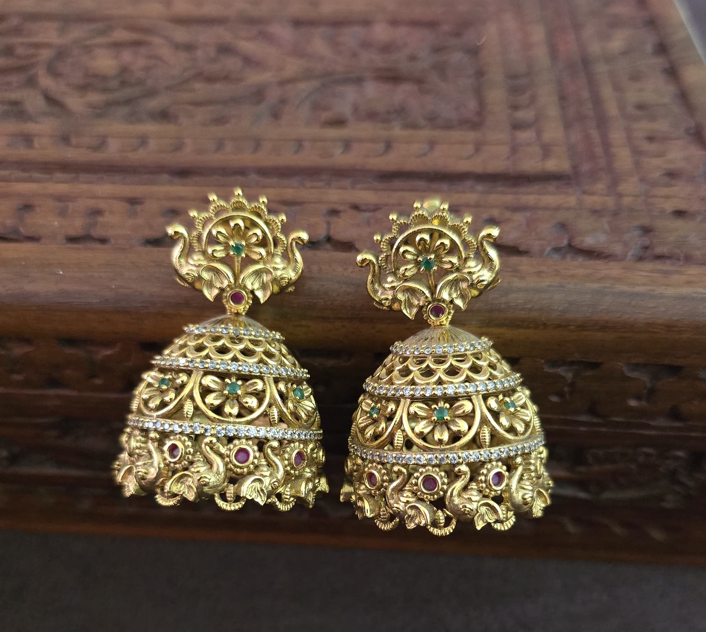 Golden Nakshi Jumka - SV3199